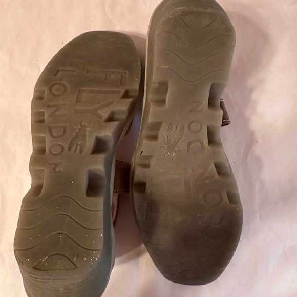 Fly London leather sandals/espadrilles - Picture 4 of 8